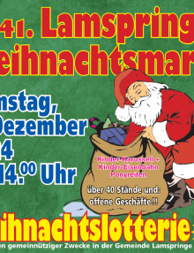 Gewinnerliste Weihnachtslotterie